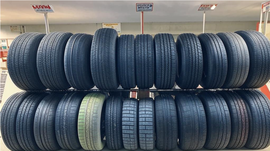 Продажи шин для легковых авто упали почти в два раза