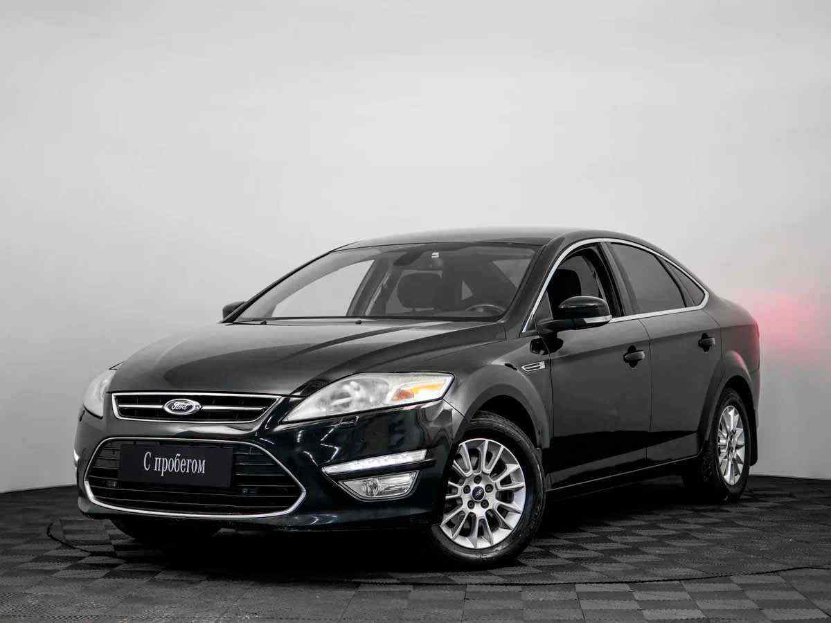 Мондео с пробегом спб. Ford Mondeo черный.