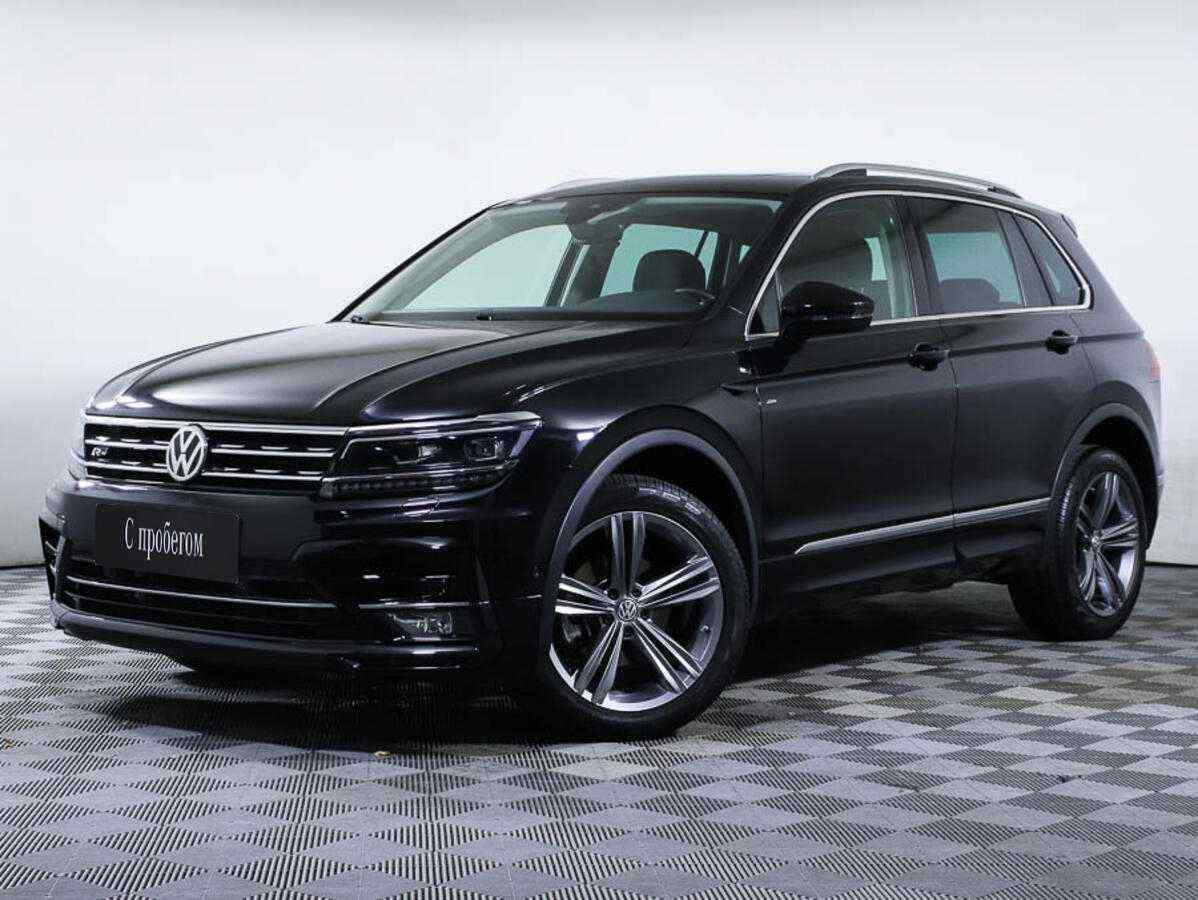 Volkswagen Tiguan Черный 2018 с пробегом 66 794 км. в автоцентре Крост в  Ростове-на-Дону